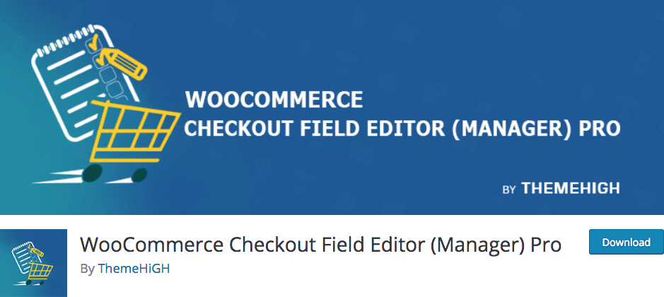 WooCommerce Checkout Field Editor