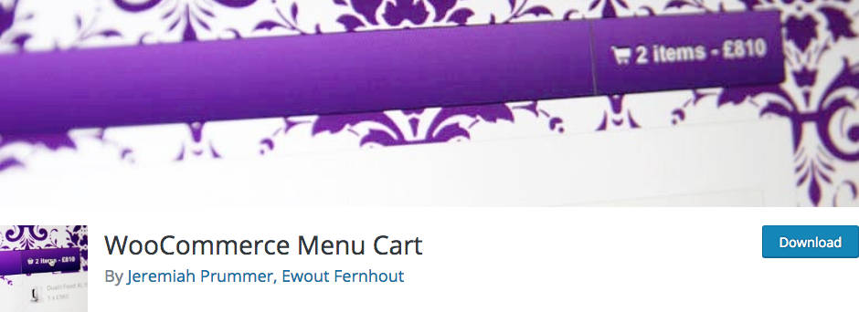 WooCommerce Menu Cart