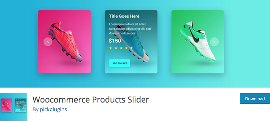 Woocommerce Products Slider