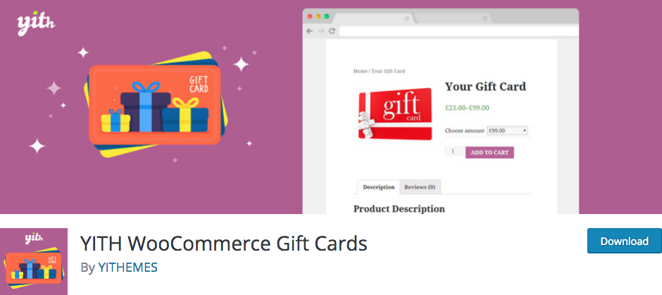 YITH WooCommerce Gift Cards