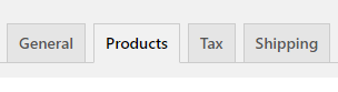 Products Tab WooCommerce