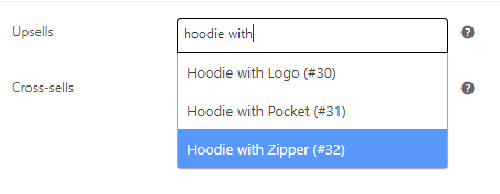 Upsells Search Hoodie