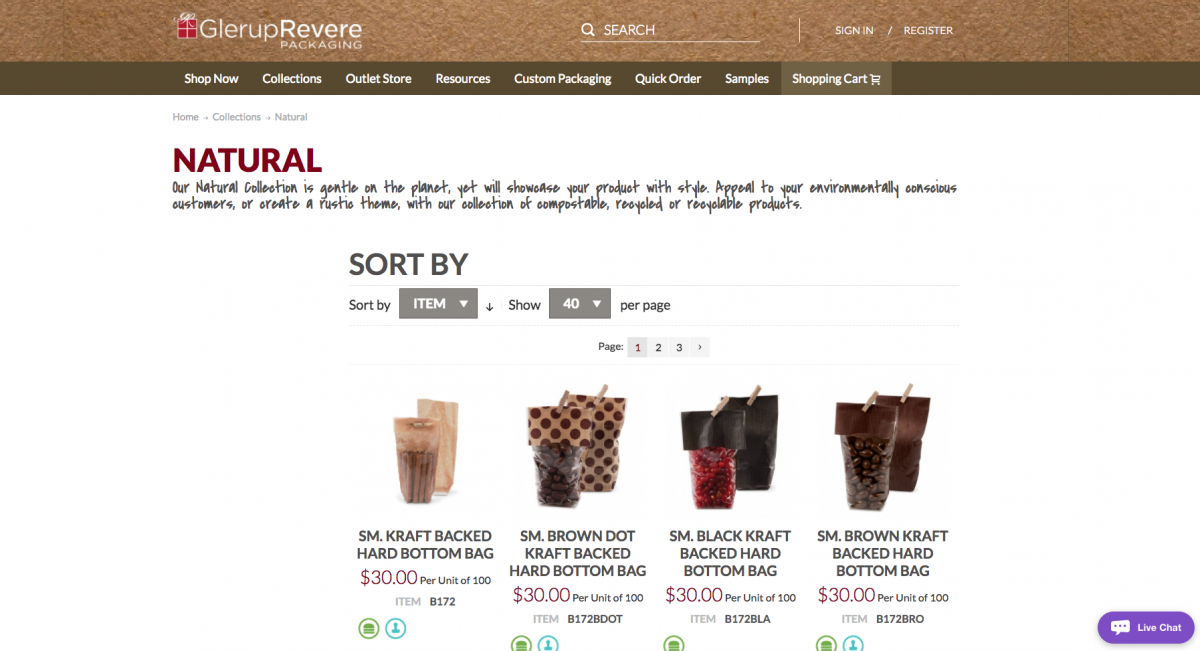 GlerupRevere Packaging