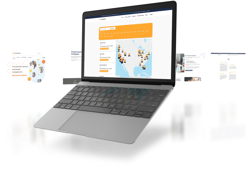 covid clinic case study image