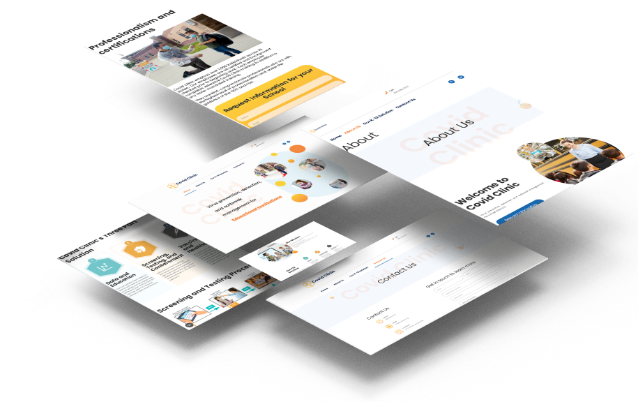 covid clinic case study image