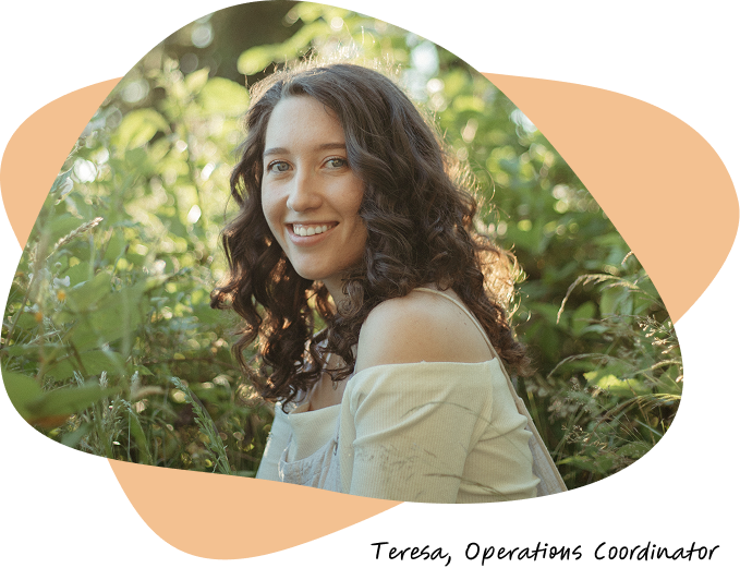 Built Mighty employee, Teresa, Operations Coordinator