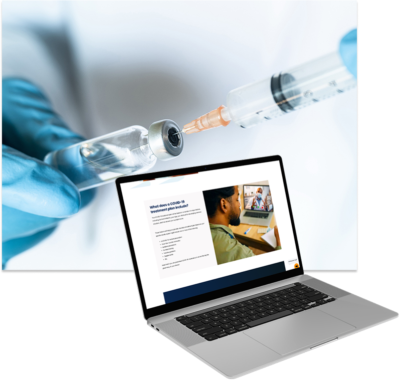 covid clinic case study image