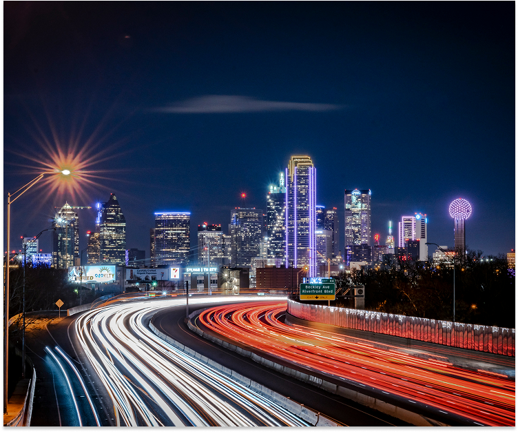 dallas fort worth city skyline