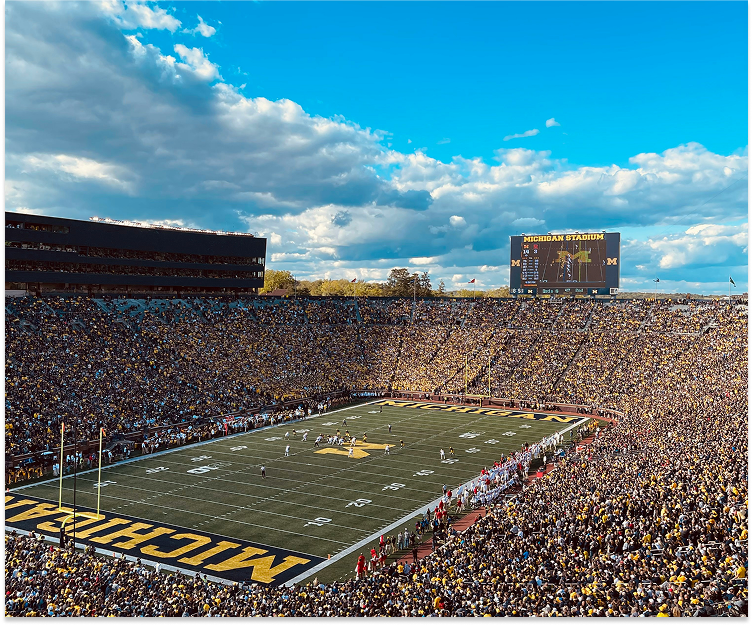 ann arbor michigan football stadium