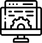 black and white logo laravel applications
